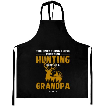 Discover I Love Deer Hunting Gifts for Hunter Grandpa Dad Aprons