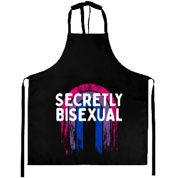 Discover Secretly Bisexual Bi Introvert Bi Pride Aprons