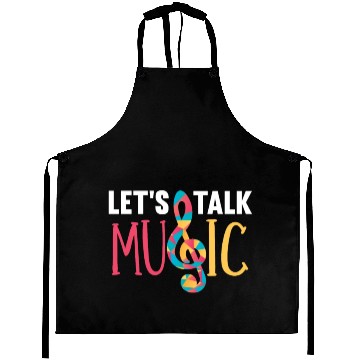 Discover Music Teacher Music Key Aprons