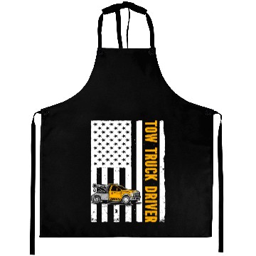 Discover US Flag Tow Truck Driver Aprons