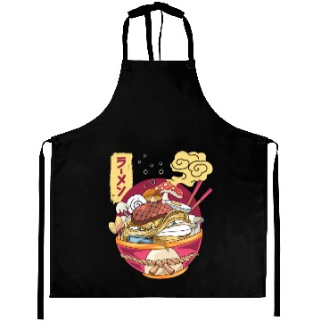 Discover Ramen Mushroom Aprons