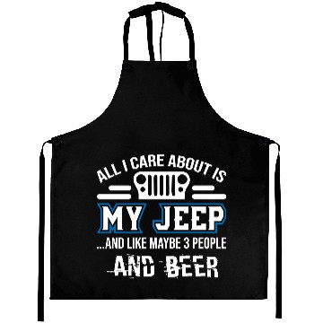 Discover My Jeep And Beer Aprons