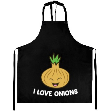 Discover Onion - I love onions Aprons