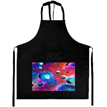 Discover Aprons design for stars , planet,space, airplane.