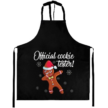 Discover Official Christmas Cookie Tester Aprons