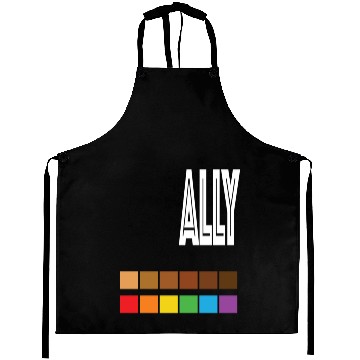 Discover Rainbow Black Pride Gift Aprons