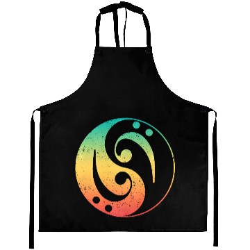 Discover Ying Yang Bass Guitar Player Aprons