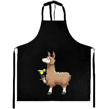 Discover Funny Alpaca Drinks Cocktail for a Alpaca lover Aprons