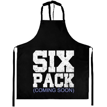 Discover Six Pack Coming Soon Fitness Gym Workout Aprons