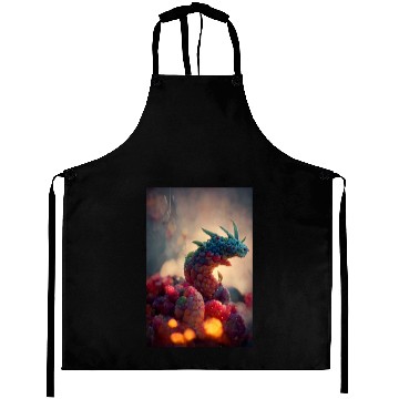 Discover Blueberry Fruit Dragon Aprons