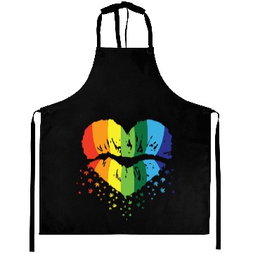 Discover LBGT Flag Gay Pride Human Vintage Rainbow Aprons