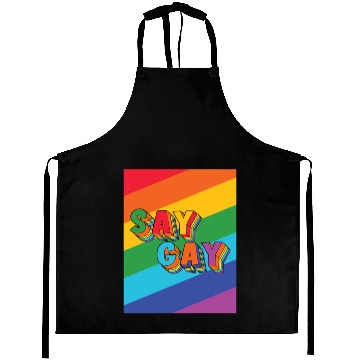 Discover LBGT Flag Gay Pride Human Vintage Rainbow Aprons