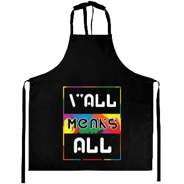 Discover LBGT Flag Gay Pride Human Vintage Rainbow Aprons