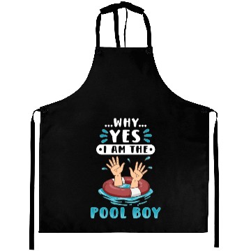 Discover Swimmer Scuba Diving Pool Boy Water Sport Aprons