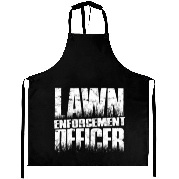 Discover Lawn Enforcement Officer - lawn mowing Aprons