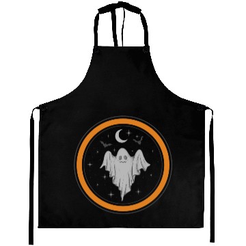 Discover Halloween Theme Cute Ghost Bat Coffee Lover Mug Aprons