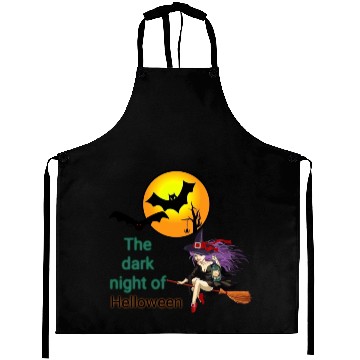 Discover Halloween night Aprons