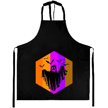 Discover Halloween Theme Cute Ghost Bat Coffee Lover Mug Aprons