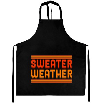 Discover Halloween Theme Sweater Weather Coffee Lover Mug Aprons