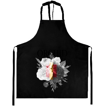 Discover Orchid Flowers Aprons
