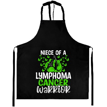 Discover Lymphoma Cancer Awareness Niece Aunt Uncle Aprons