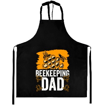 Discover Beekeeping Dad Bee Honeybee Beekeeper Hobby Aprons
