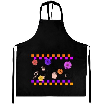 Discover Halloween Aprons, Cute Halloween Coffee Latte