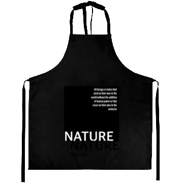 Discover About nature black Aprons
