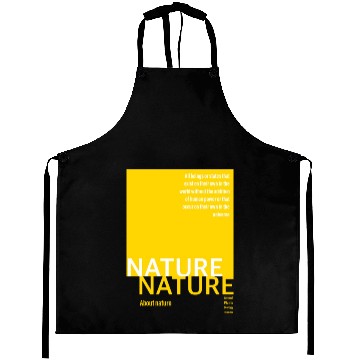 Discover About nature-yellow Aprons