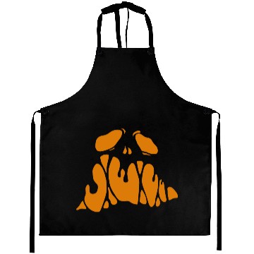 Discover Pumpkin Face 1 Aprons