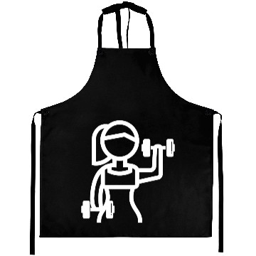 Discover Gym Girl power Aprons