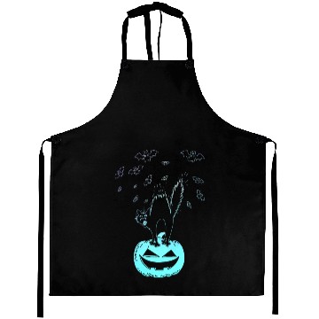 Discover Cat Lover Halloween Pumpkin Aprons