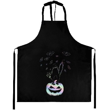 Discover Halloween Cat Lover Pumpkin Aprons