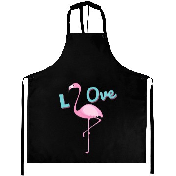 Discover Flamingo Aprons