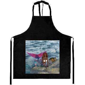 Discover Mermaid & Friends Aprons