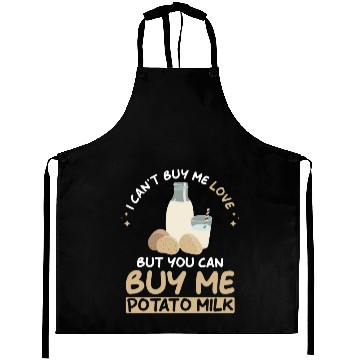 Discover Potato Milk Saying Aprons