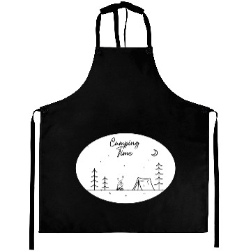 Discover Camping time Aprons
