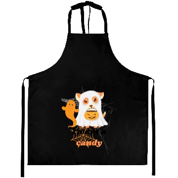 Discover Dog halloween Aprons
