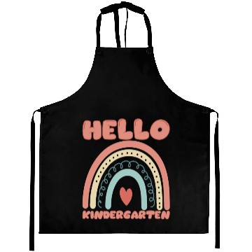 Discover Hello Kindergarten Bohemian Rainbow Student Aprons