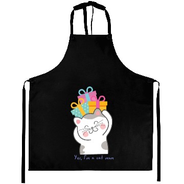 Discover Modern Cat Mom Aprons