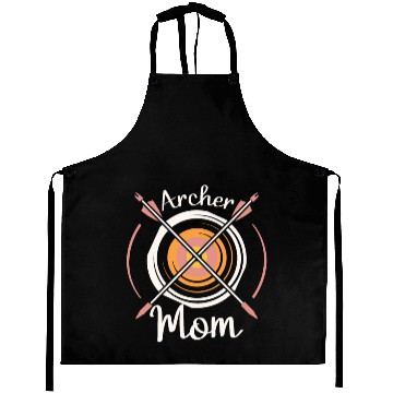 Discover Archer Mom Bowmaster Archery Bow Arrow Mothers Day Aprons