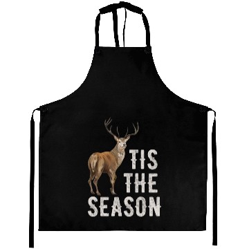 Discover Tis The Season Retro Dear Hunting Aprons