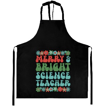 Discover Science Teacher Christmas Science Teaching Xmas Aprons