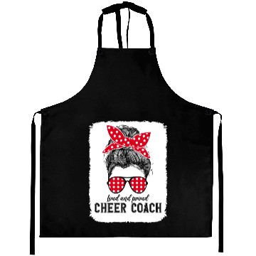 Discover Witty Cheer Coach Lifestyle Ironic Sarcastic Quote Aprons
