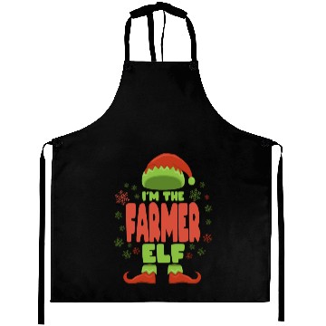 Discover Farmer Christmas Elf Aprons