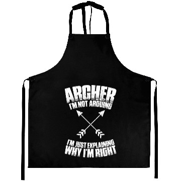 Discover Archer Archery Bow Hunting Bowman Arrow Bow Hunter Aprons