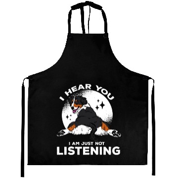 Discover Funny Dog Lovers Vizsla I hear you not listening V Aprons