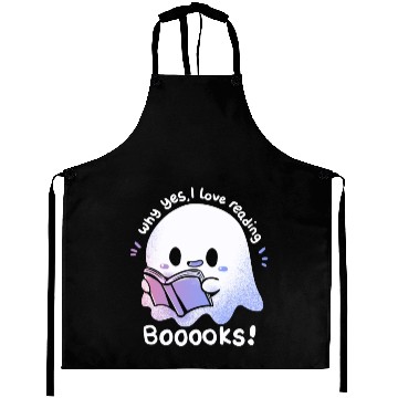Discover I Love Reading Booooks Aprons