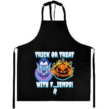 Discover Trick or Treat with F(r)iends! Vampire & Pumpkin W Aprons
