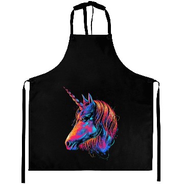 Discover Unicorn colorful Aprons